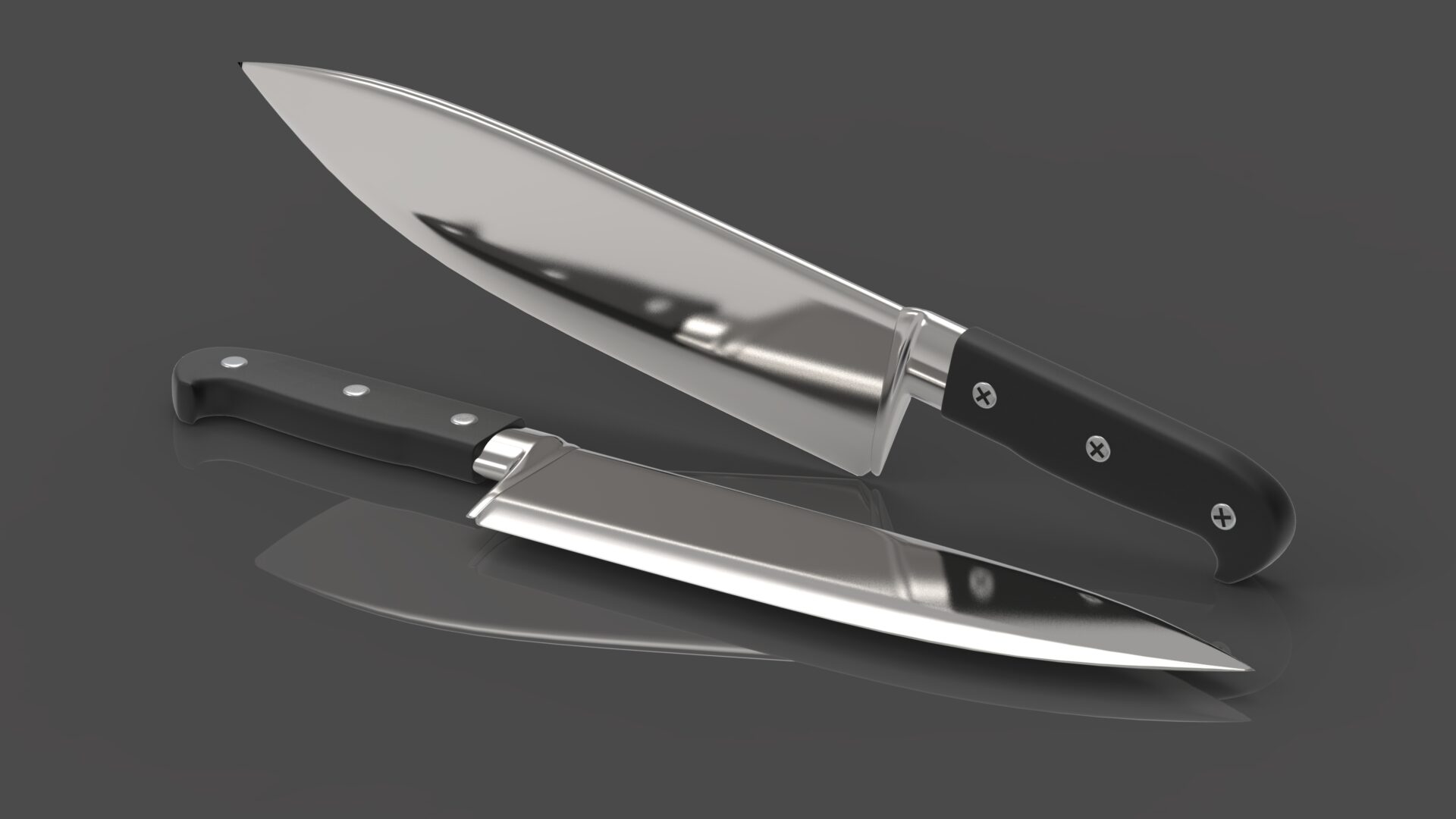 Kitchen Knife 3D Model
