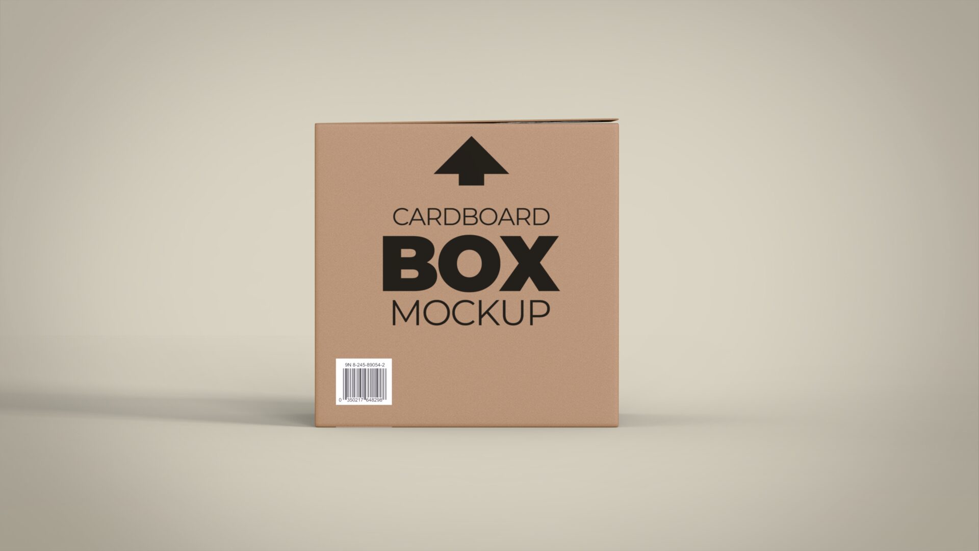 Cardboard Box 3D Model