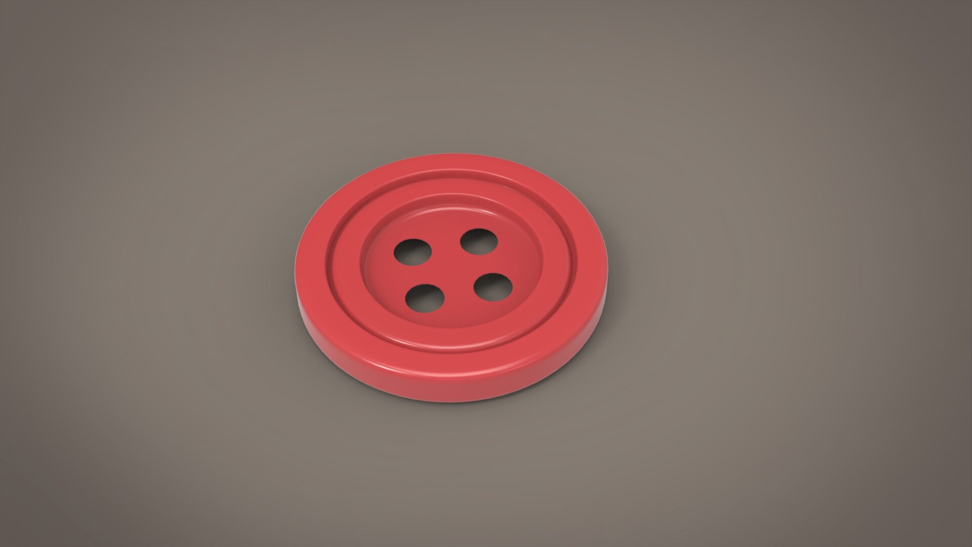 Button 3D Model