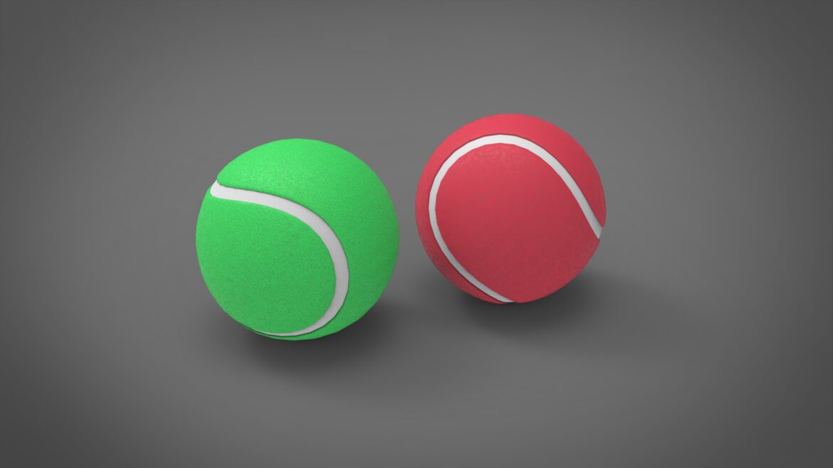 tennis ball 3d free