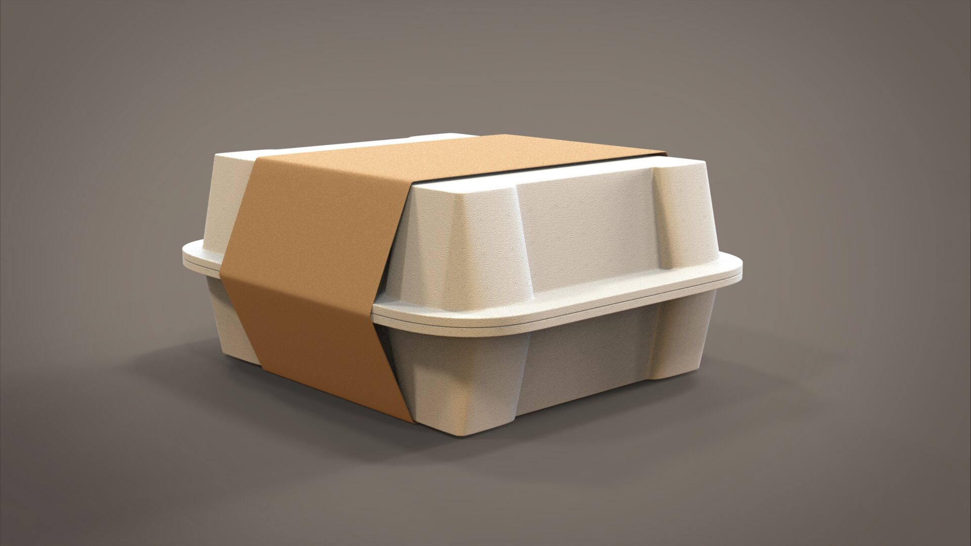 Food Disposable Snack Container 3D Model