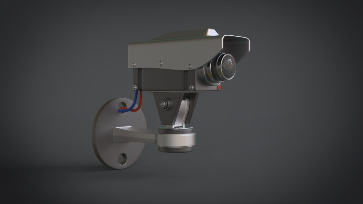 Security Camera 3D Model