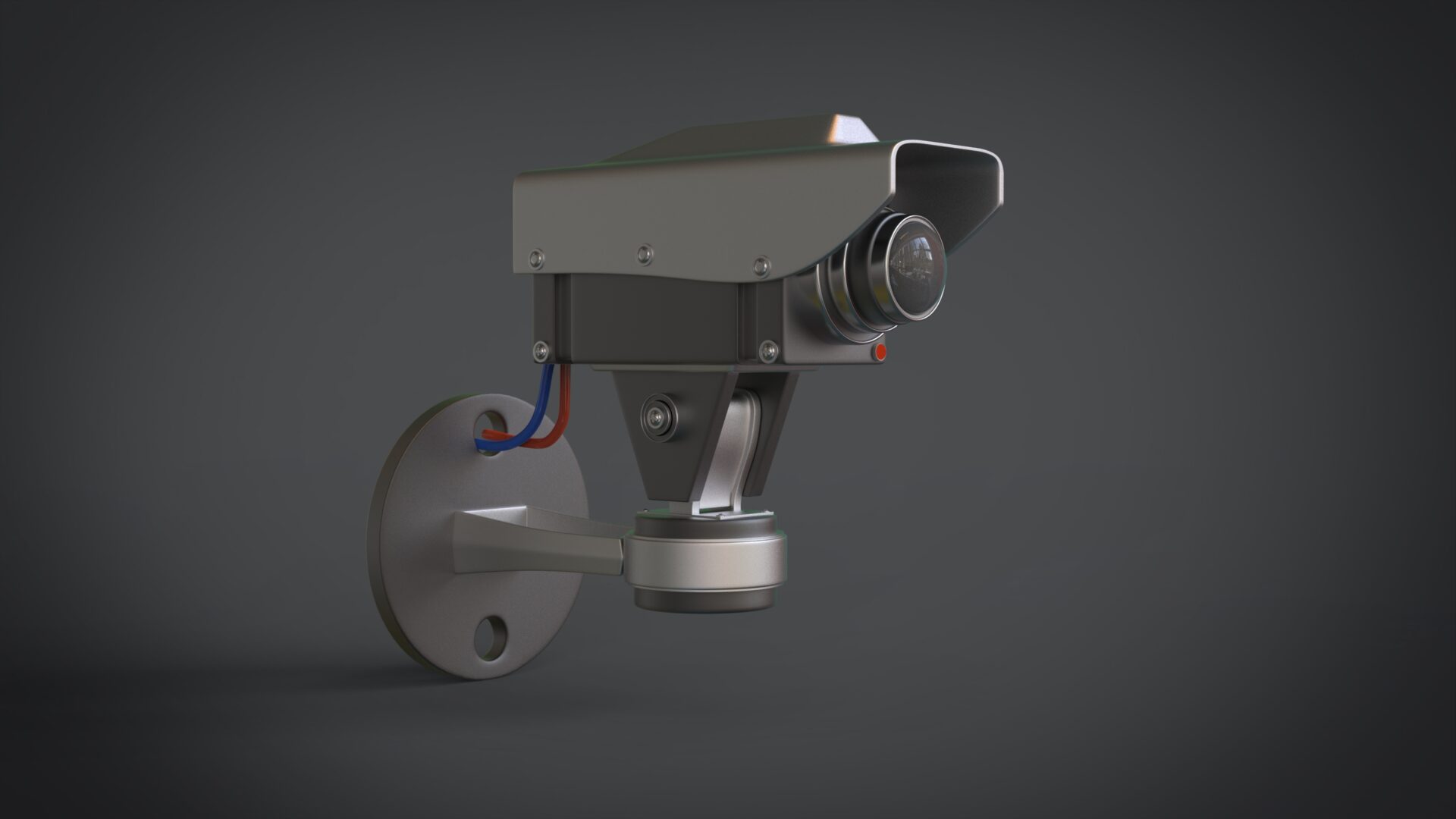 Security Camera 3D Model