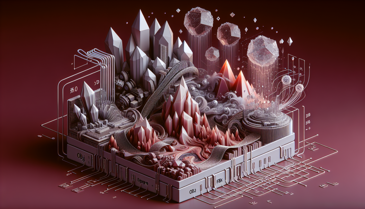 popular 3d file formats